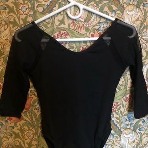 Beautiful Black Leotard